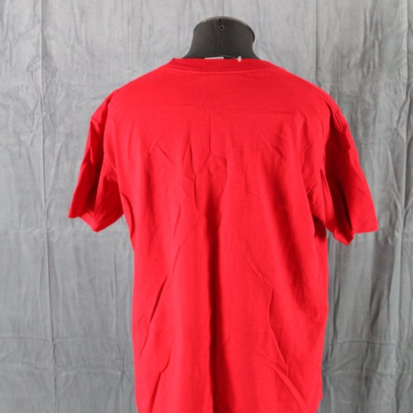 Chicago Blackhawks Shirt (VTG) - Cotton Crest and Team Story Nutmeg - Men's XL - Picture 5 of 8